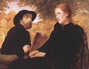 Wilhelm Steinhausen Portrait of the Artist with his Wife Spain oil painting artist